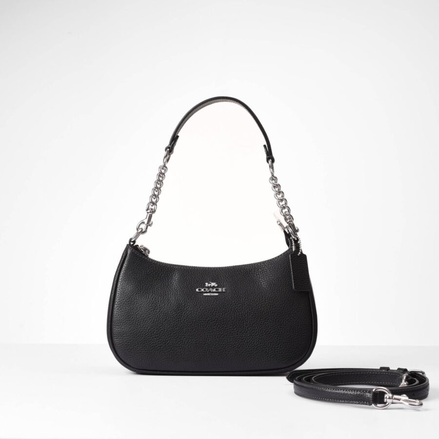 COACH VALUE TERI BAG - BLACK/GREY